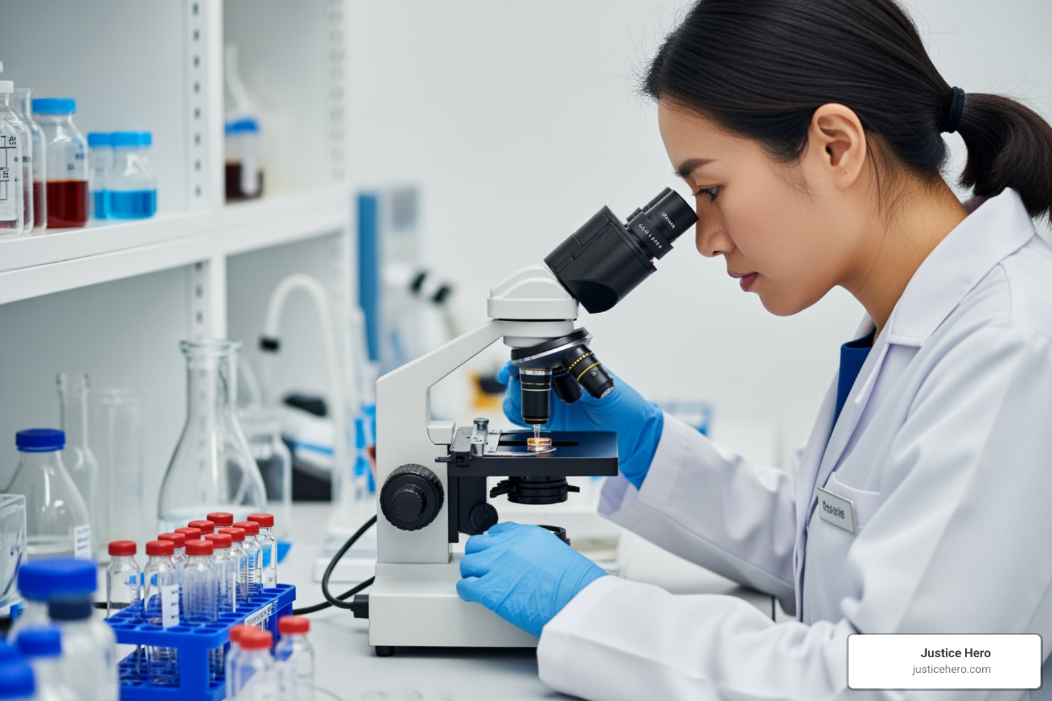 scientist in a laboratory testing ranitidine samples - zantac recall
