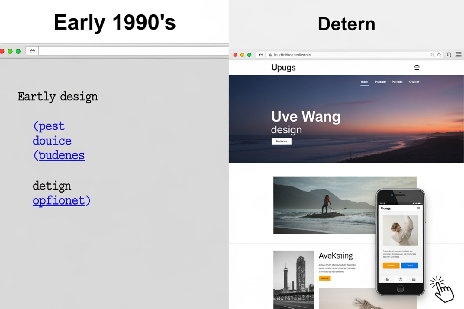 early web design vs modern web design - What is web design? early web design vs modern web design - What is web design?