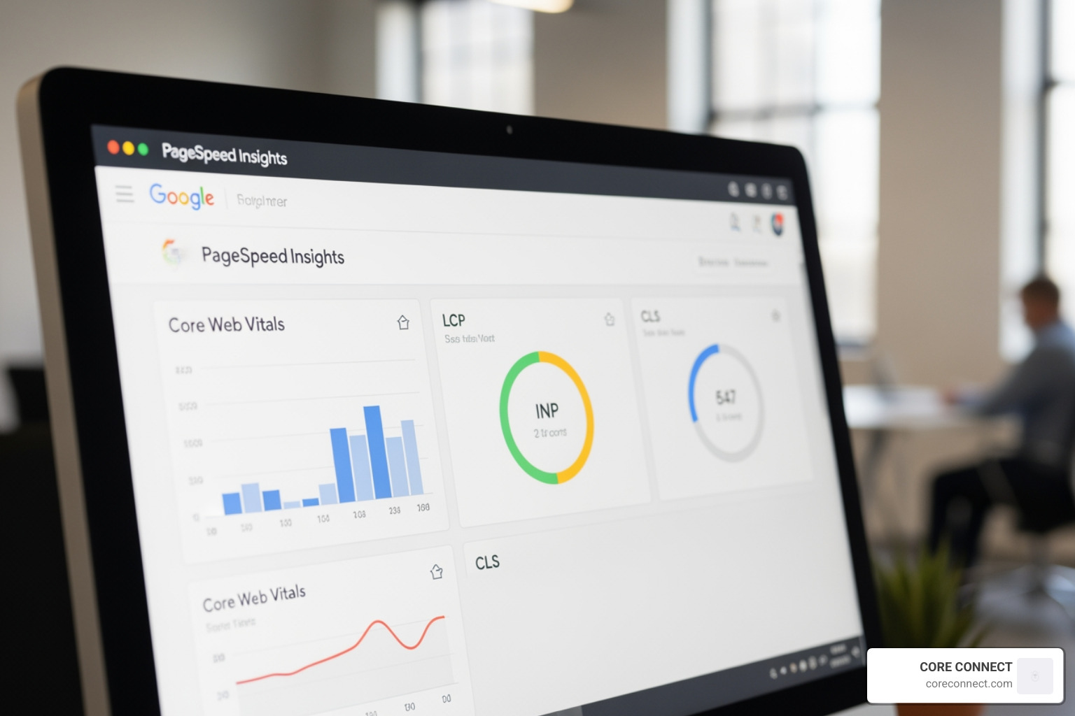 PageSpeed Insights dashboard - SEO friendly website design