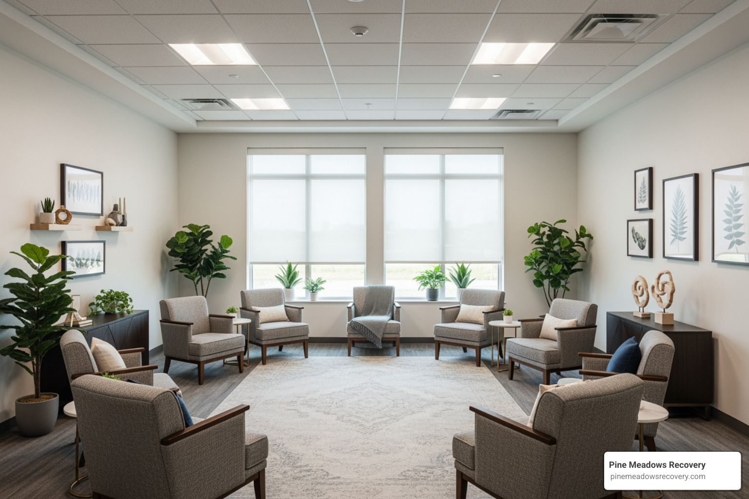Modern addiction treatment facility interior - Drug and Alcohol Rehab in Walworth County, WI
