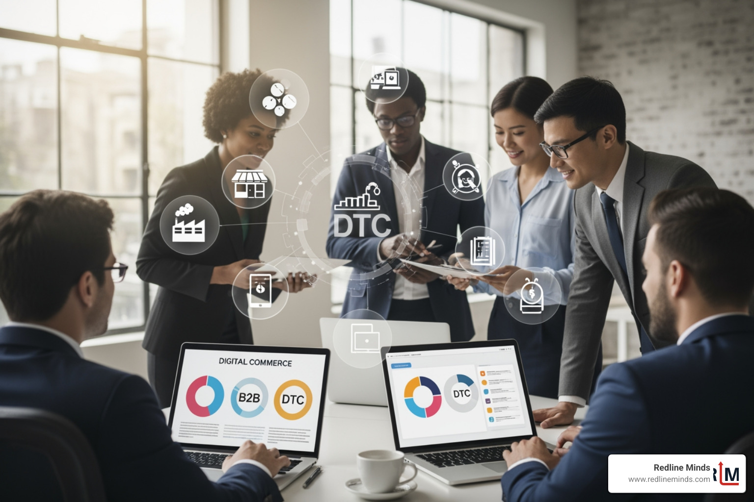 diverse business models and digital commerce strategies - online sales strategy example