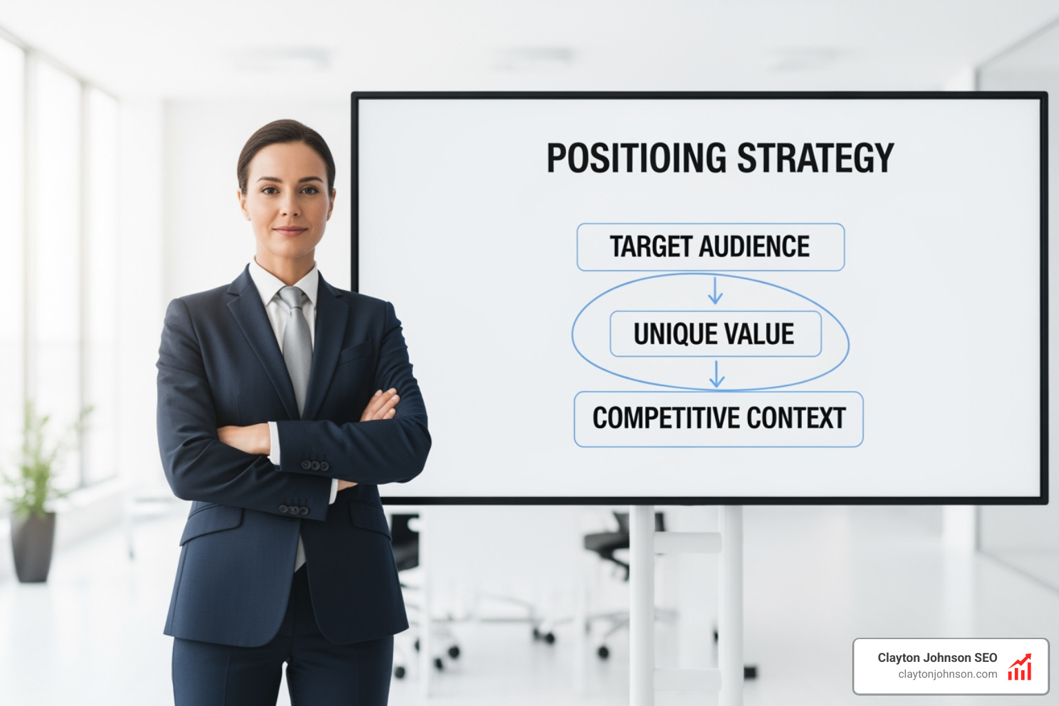 Final graphic summary of April Dunford positioning strategies - April Dunford positioning strategies