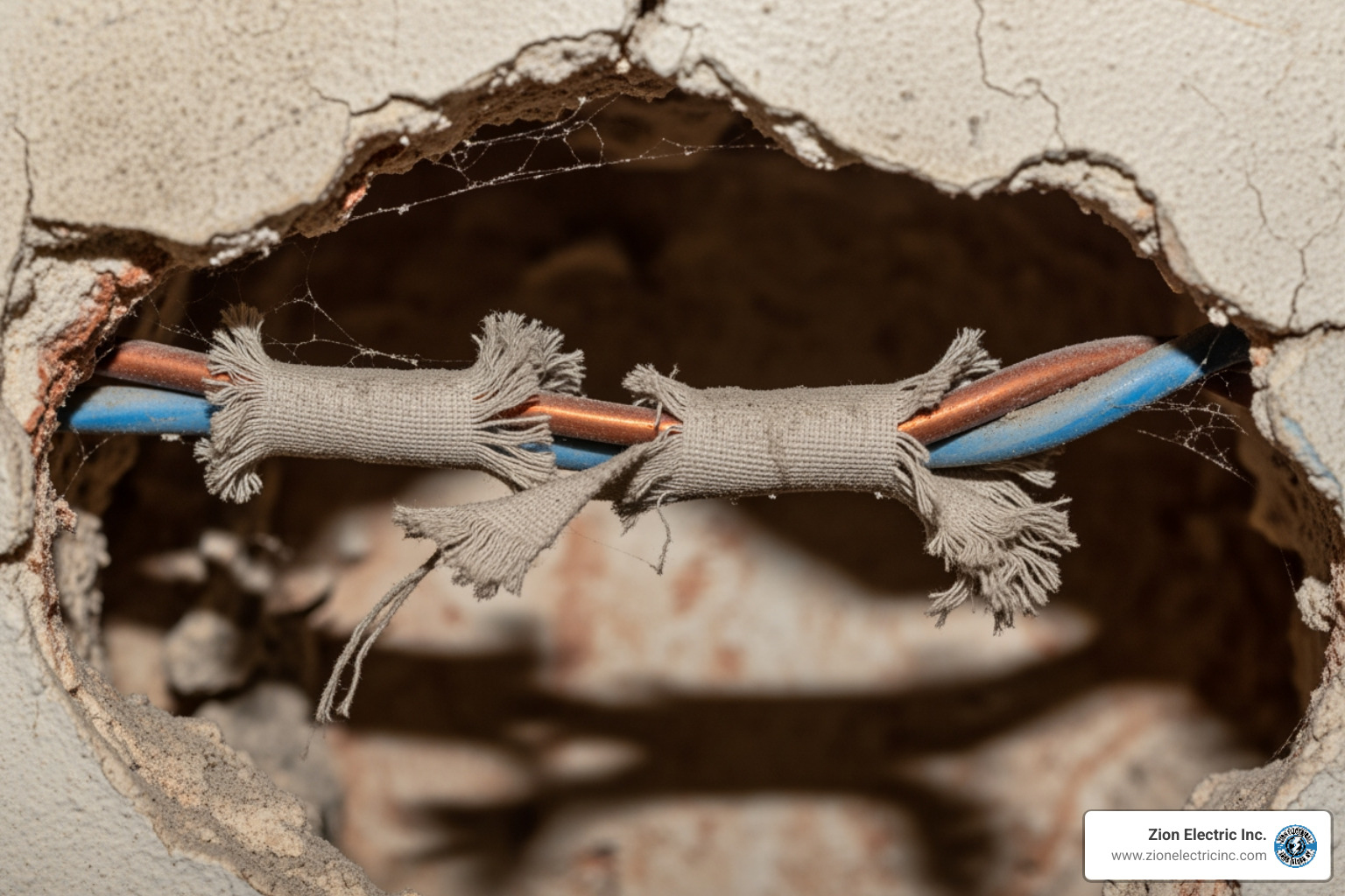 outdated cloth-insulated wiring found in older Holtsville homes - electrical wiring Holtsville outdated cloth-insulated wiring found in older Holtsville homes - electrical wiring Holtsville