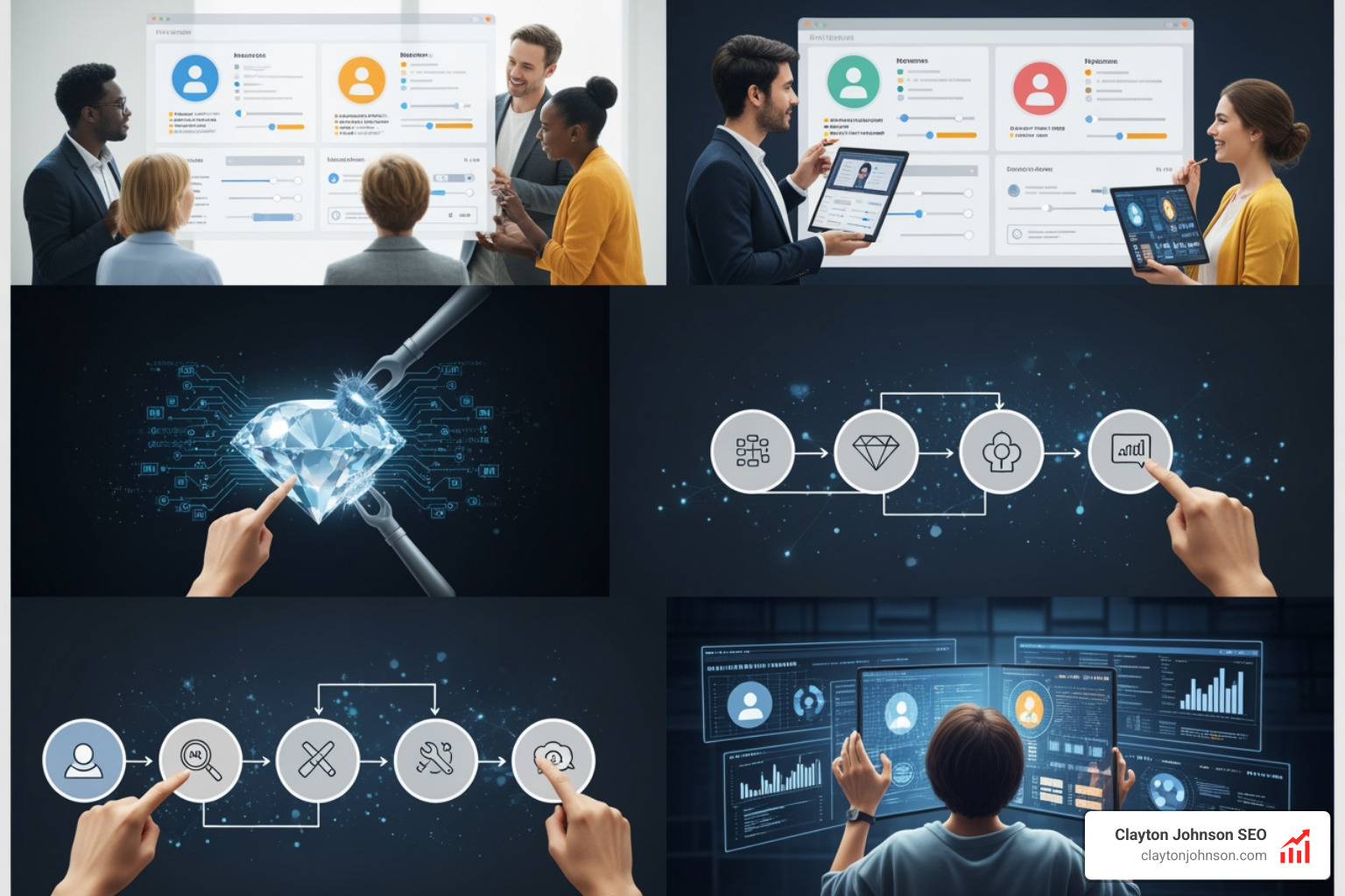 Data dashboard showing persona accuracy scores and user alignment metrics - How to refine AI personas