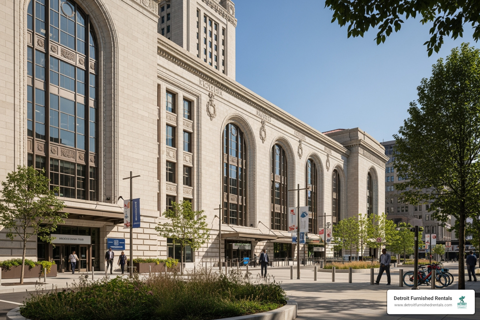 Michigan Central Station in Detroit - relocating to Detroit
