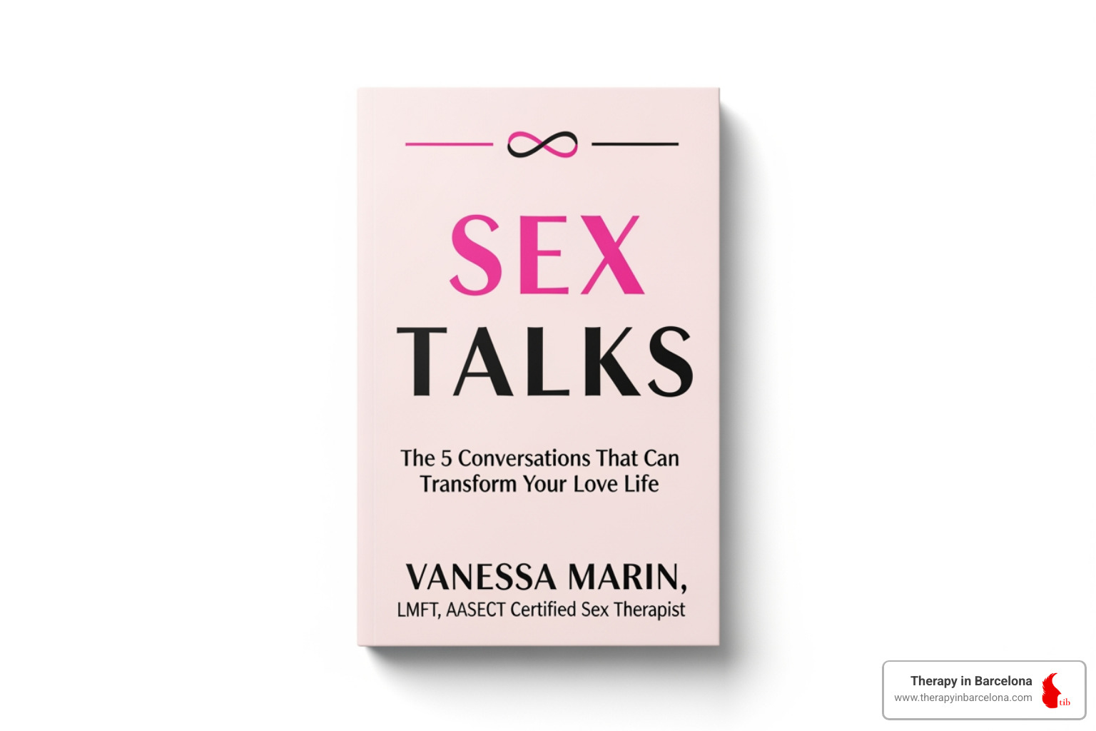 Book cover for 'Sex Talks' by Vanessa Marin - book about using sex as a tool to communicate