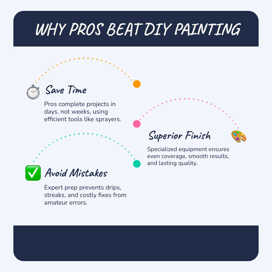 Key steps and benefits of hiring professional interior painting contractors - interior painting contractors infographic Key steps and benefits of hiring professional interior painting contractors - interior painting contractors infographic