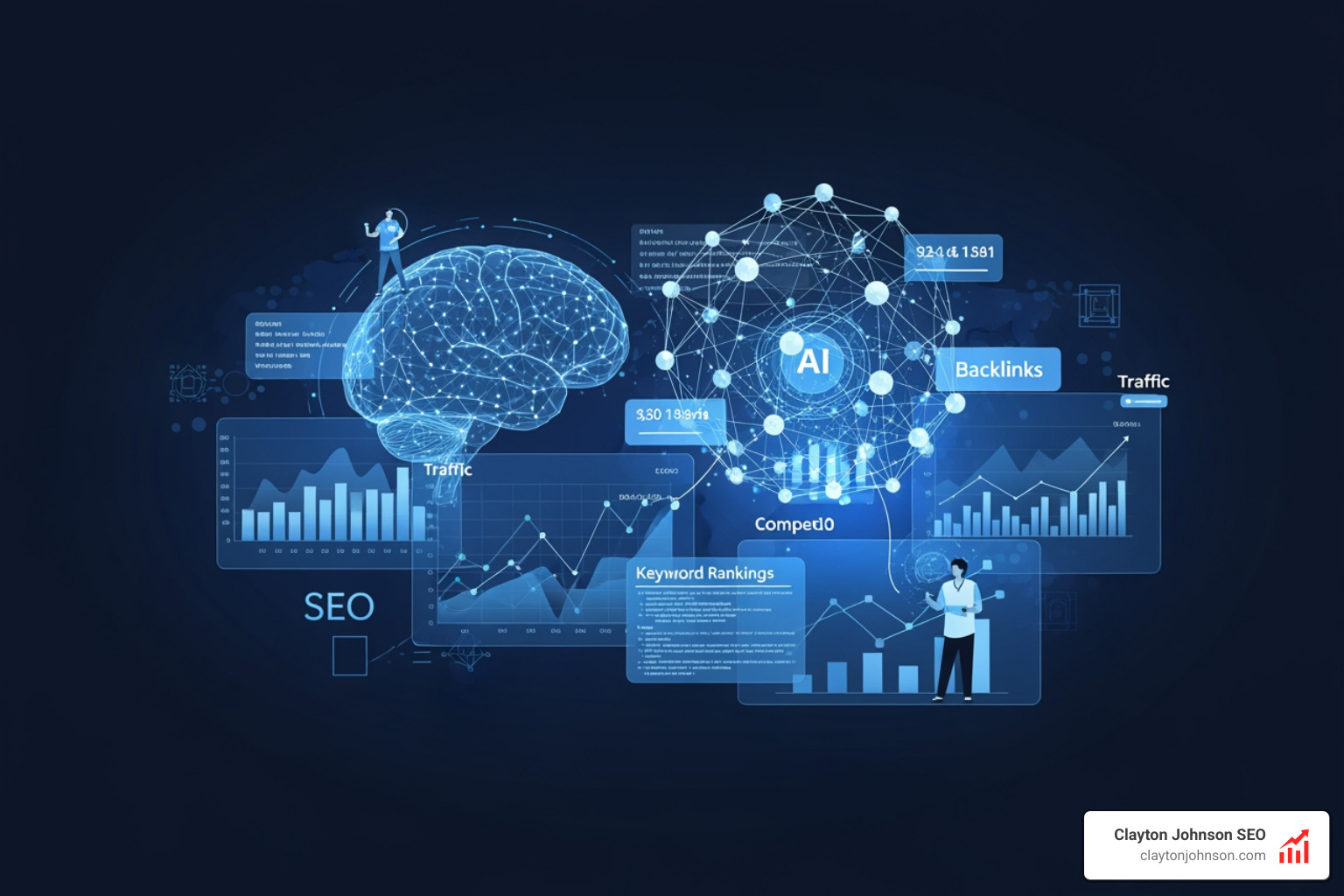 Dashboard view of an AI visibility tool tracking brand mentions in ChatGPT and Perplexity - AI model benchmarks SEO