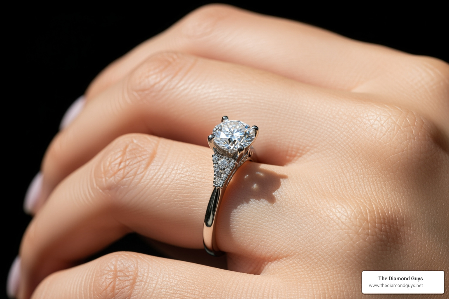 Lab grown diamonds LA engagement ring - Lab Grown Diamonds LA