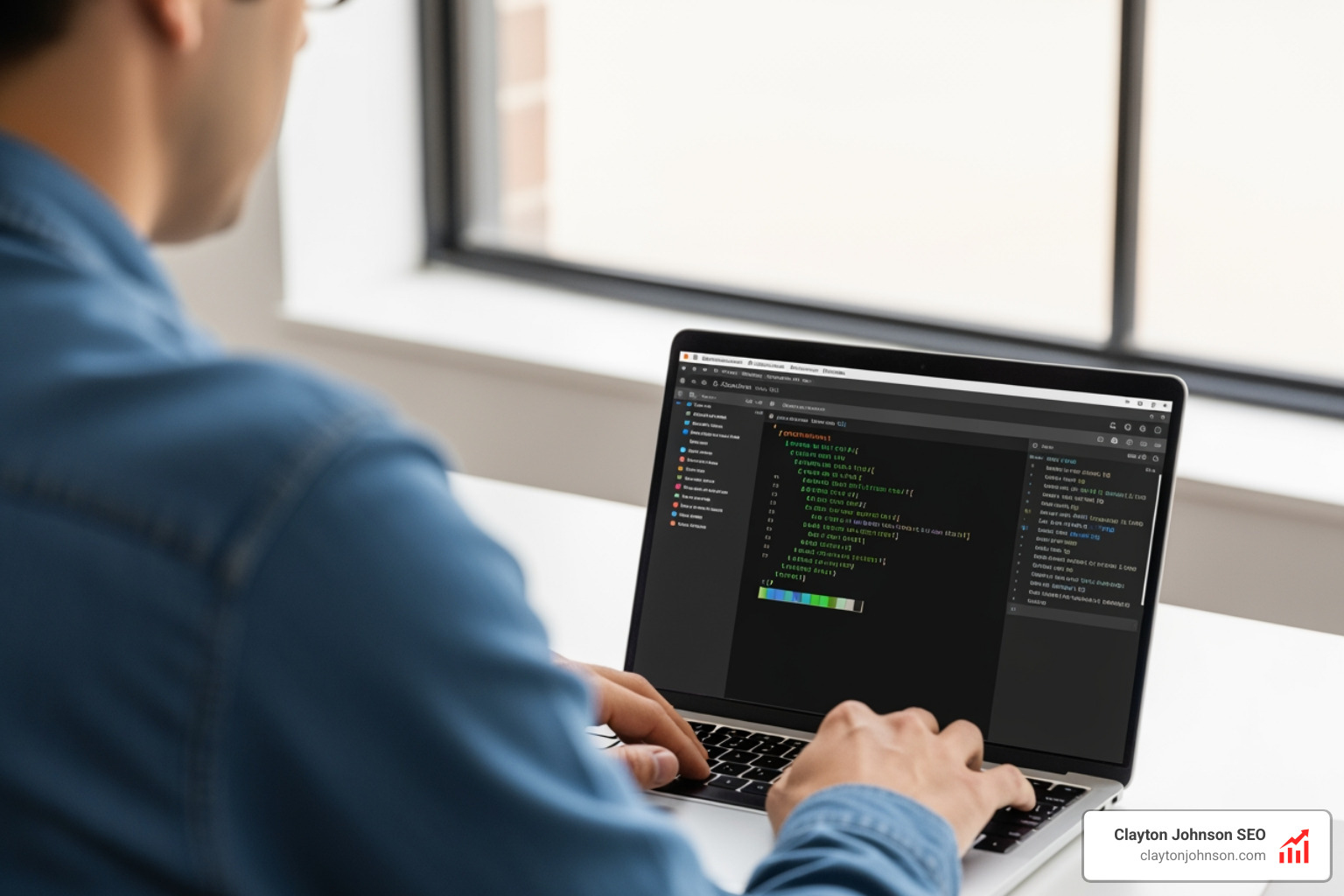 Developer using Claude Code CLI in a terminal to refactor a complex module - Code refactoring with Claude AI