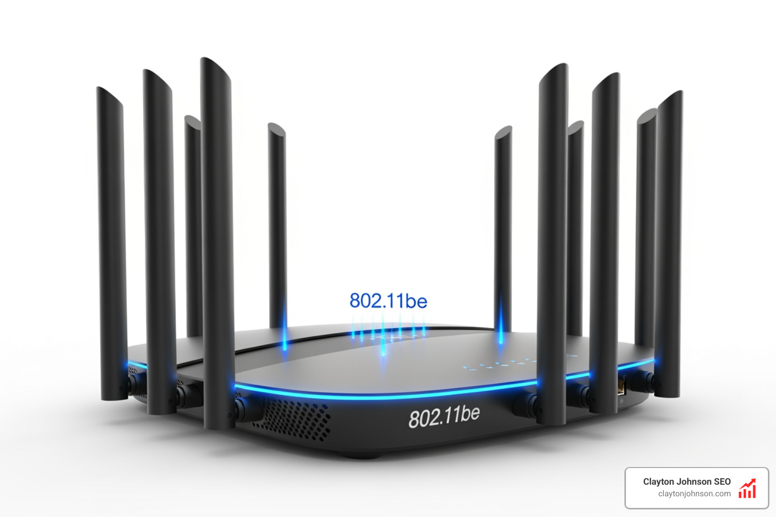 Next-generation wireless router representing the shift toward 802.11be and Wi-Fi 7 standards - what is ai positioning model Next-generation wireless router representing the shift toward 802.11be and Wi-Fi 7 standards - what is ai positioning model