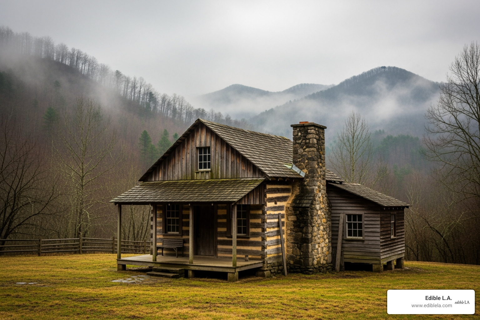 Dolly's childhood home in the Smoky Mountains - how old is dolly parton