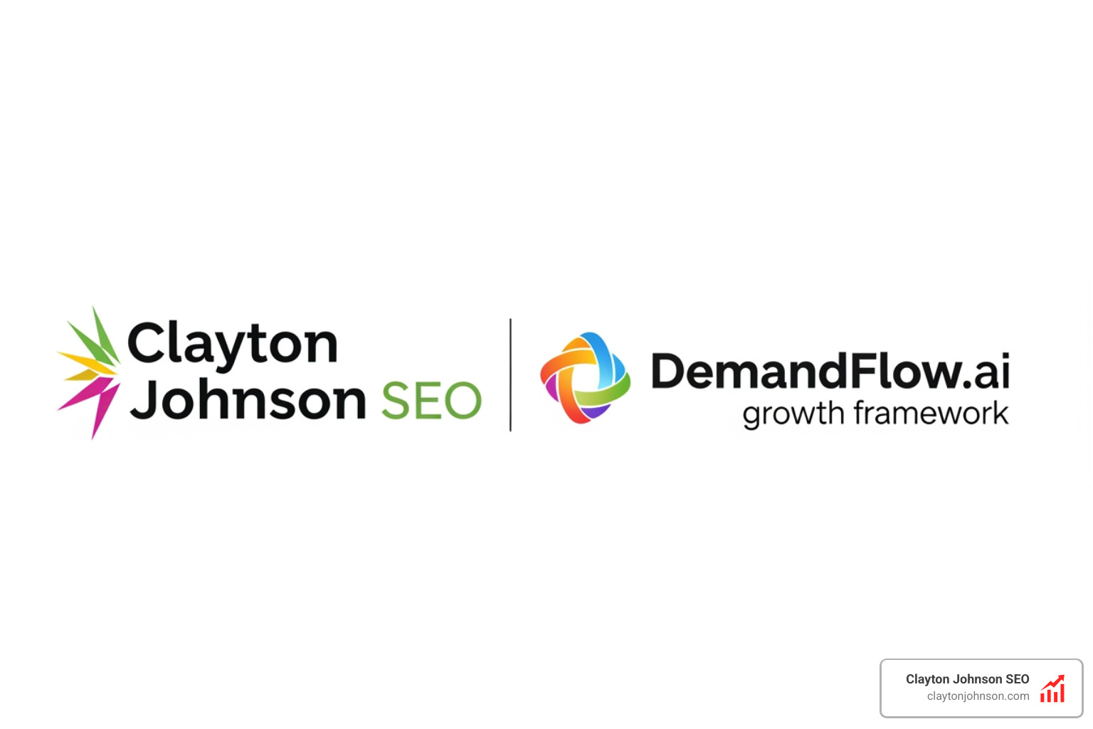 Clayton Johnson SEO logo and Demandflow.ai growth framework - lounges near me with music