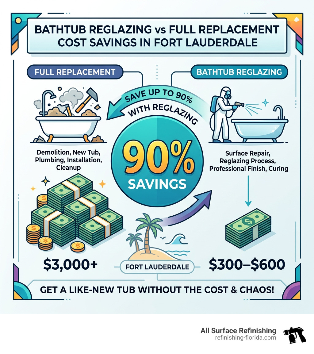 Top 10 Bathtub Reglazing Services Fort Lauderdale - All Surface Refinishing