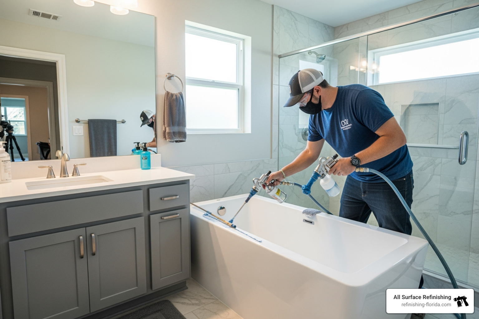 Top 10 Bathtub Reglazing Services Fort Lauderdale - All Surface Refinishing