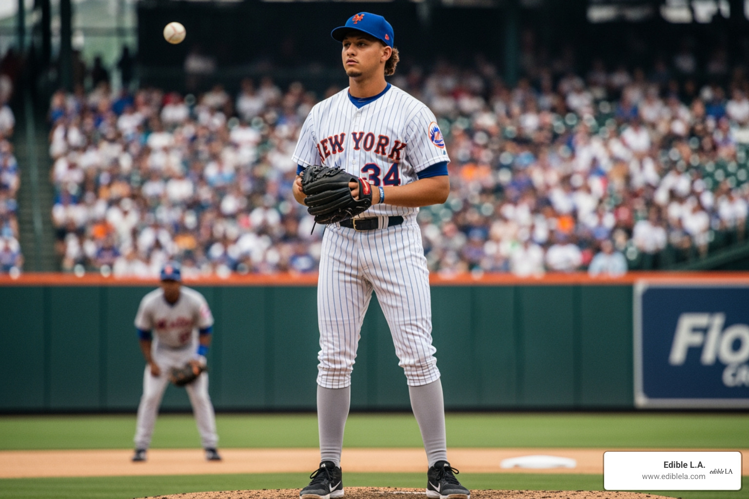 Pat Mahomes Sr. in a New York Mets uniform - patrick mahomes dad Pat Mahomes Sr. in a New York Mets uniform - patrick mahomes dad