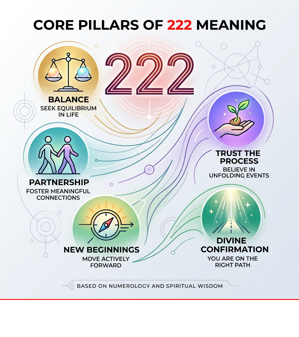 5 Signs 222 Meaning is Your Blessing