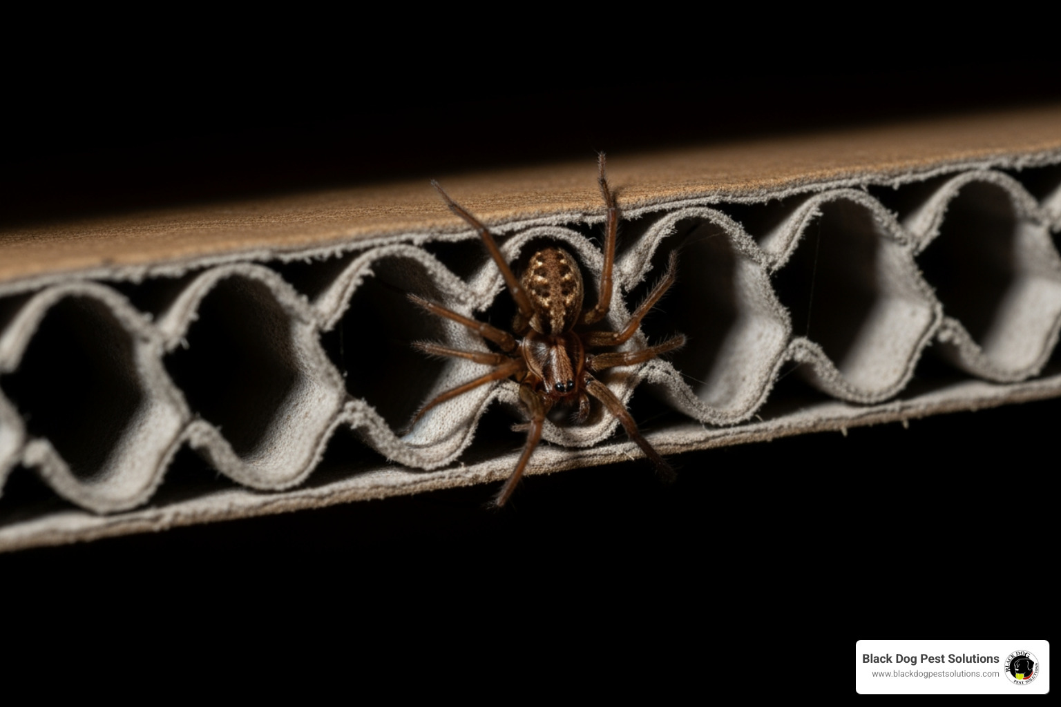 brown recluse hiding in cardboard box - Brown recluse extermination brown recluse hiding in cardboard box - Brown recluse extermination
