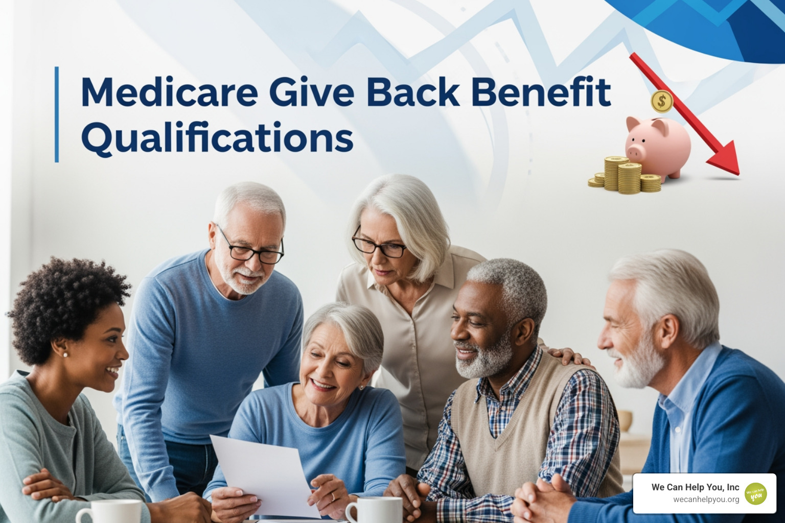 Medicare Advantage plan documents and summary of benefits showing premium reductions - medicare give back benefit