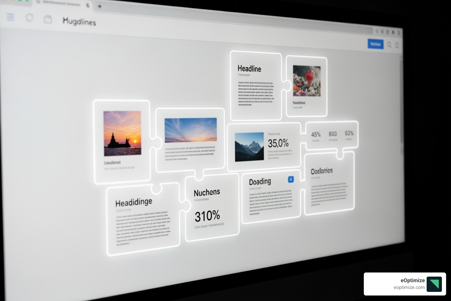 Webpage broken into modular answer nuggets - generative engine optimization geo content quality relevance Webpage broken into modular answer nuggets - generative engine optimization geo content quality relevance