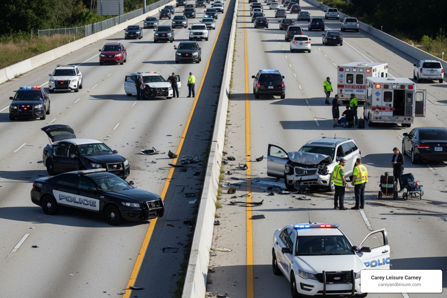 traffic collision on I-275 - injury attorney tampa florida