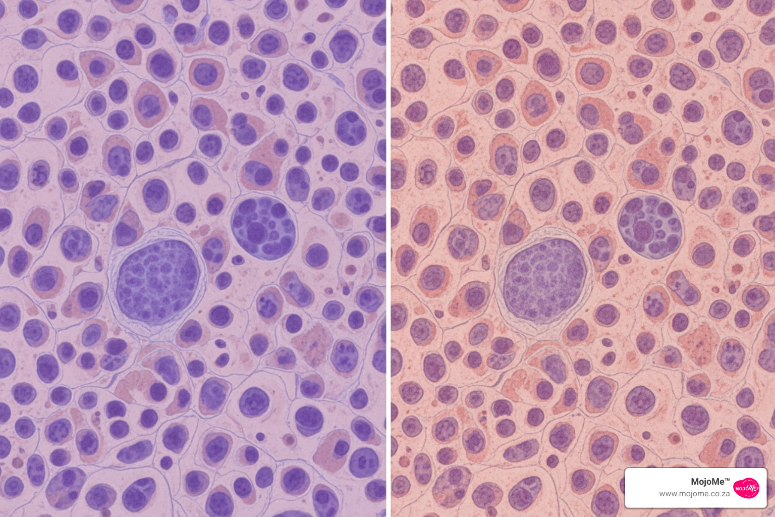 young vs aged skin cells - collagen for anti aging