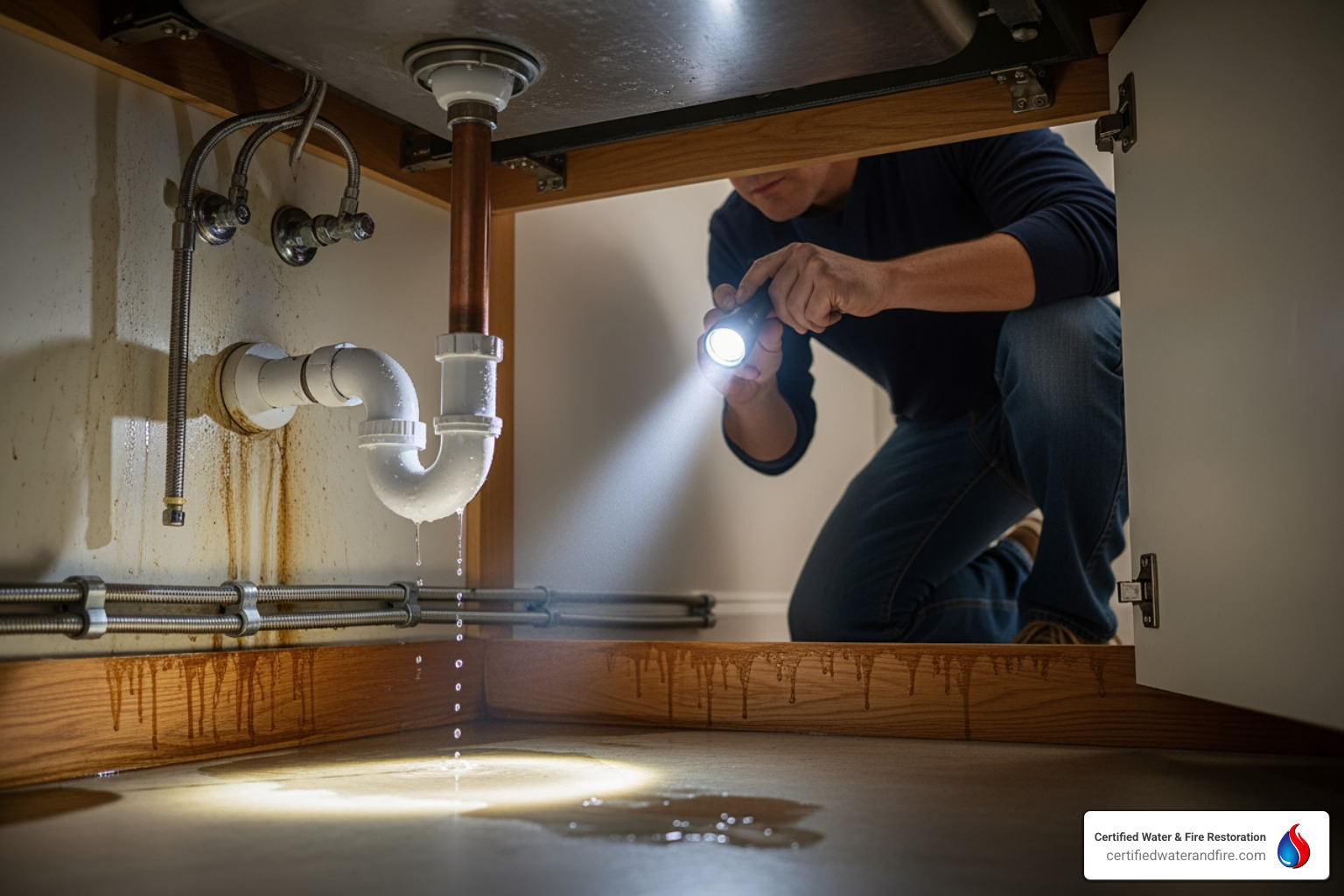 how to find a water leak in your house