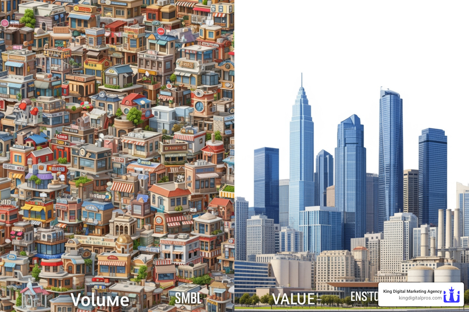 Comparing Small Business Leads To Enterprise Accounts: Volume Vs. Value - Enterprise Lead Scoring