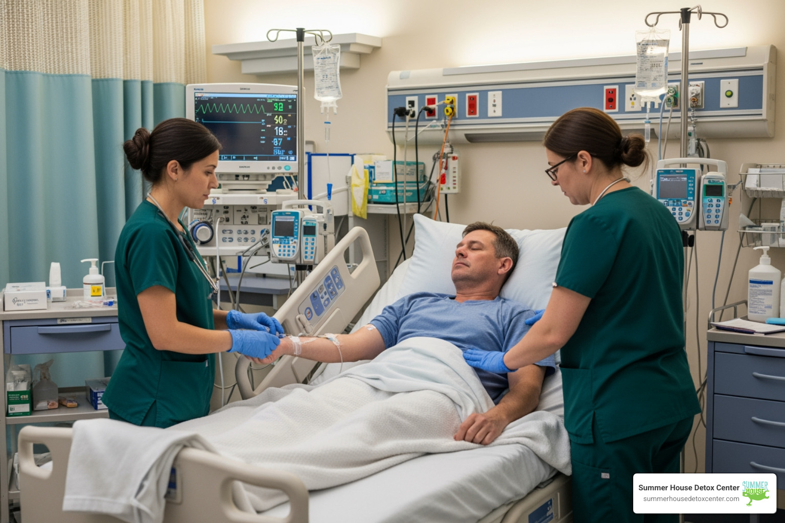 Medical professionals providing 24/7 care during detox - Medical detox Florida