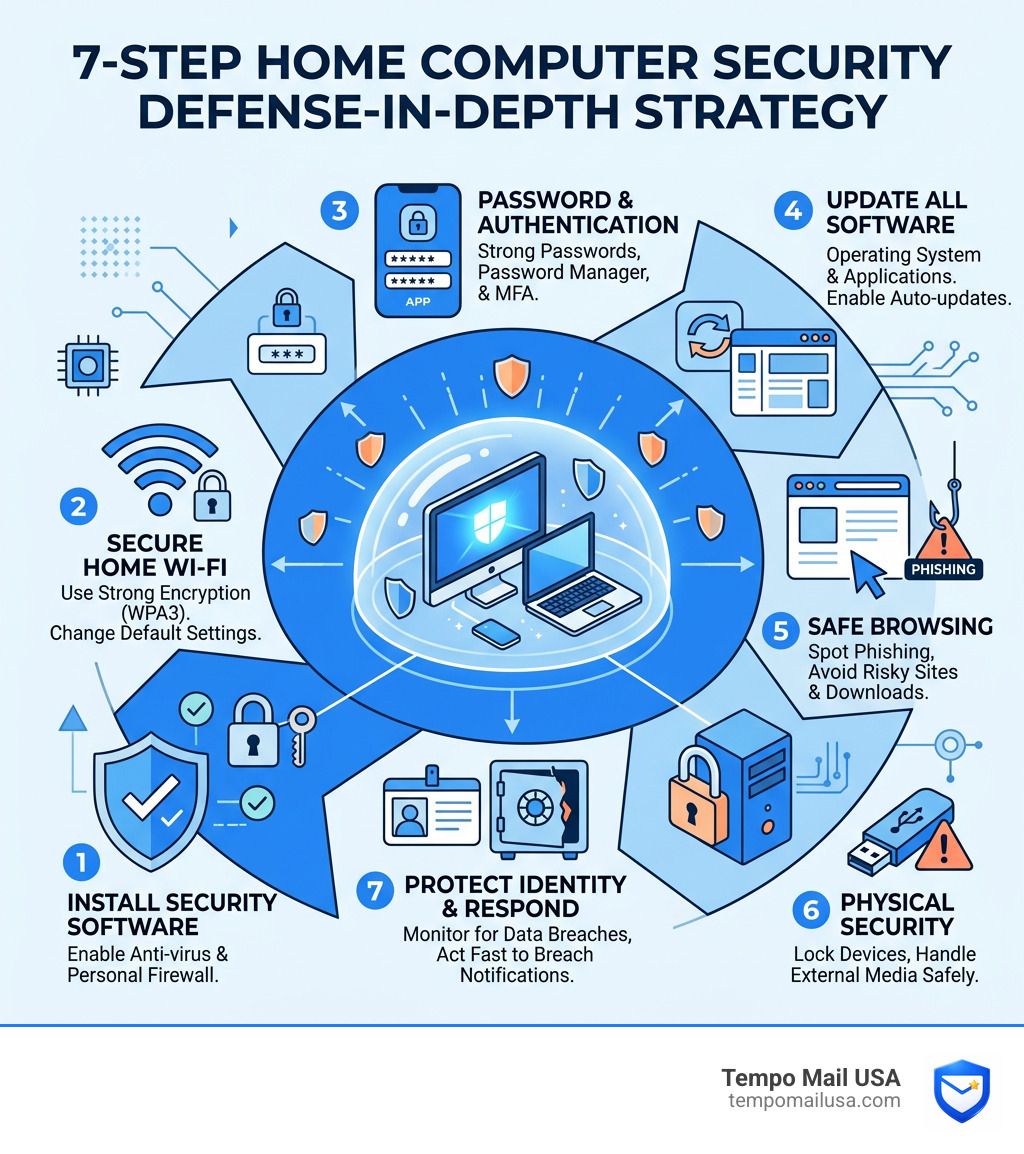 Securing The Computer System How Can You Protect Your Home Computer? 7 Proven Security Steps ...