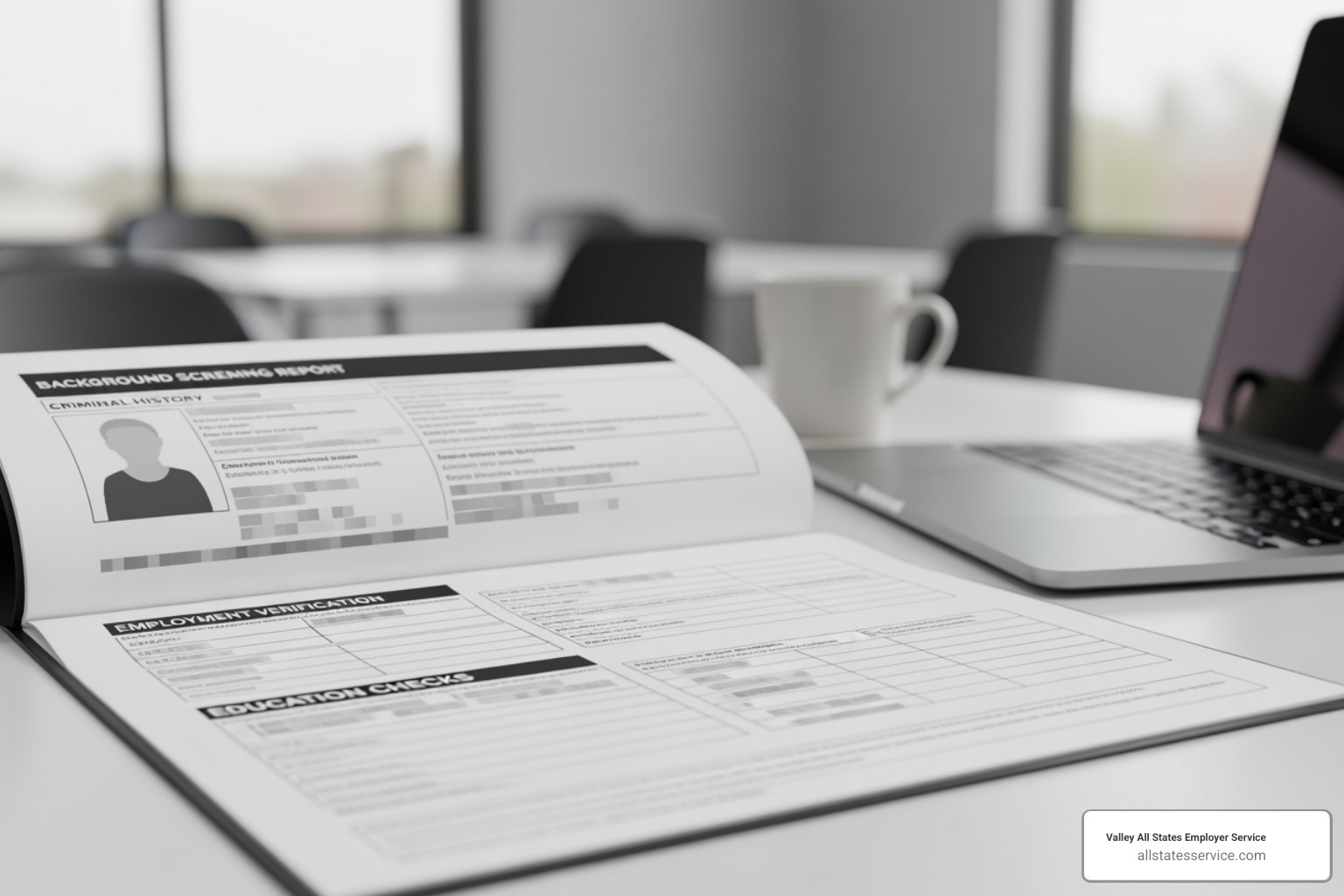 A detailed and professional background screening report overview - pre employment security check