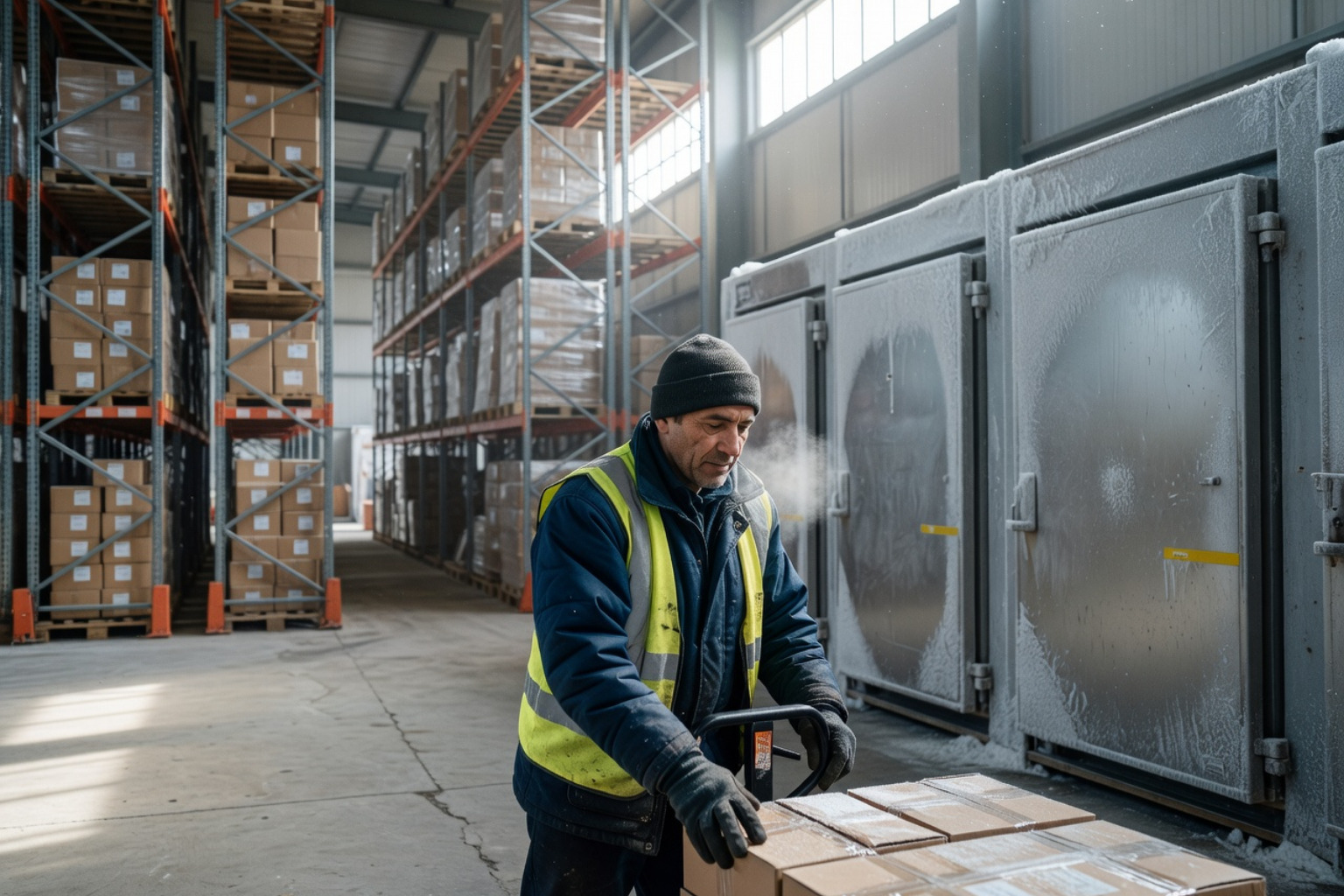 cold storage warehouse facility - drug distribution network