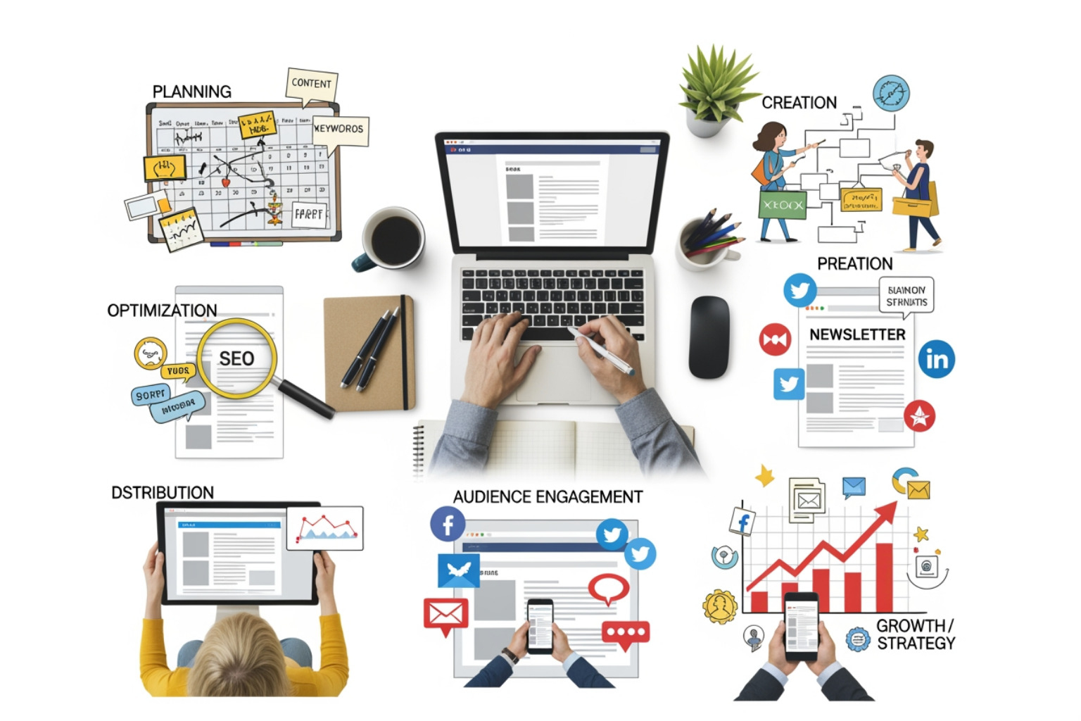 customer journey funnel - blog content marketing strategy