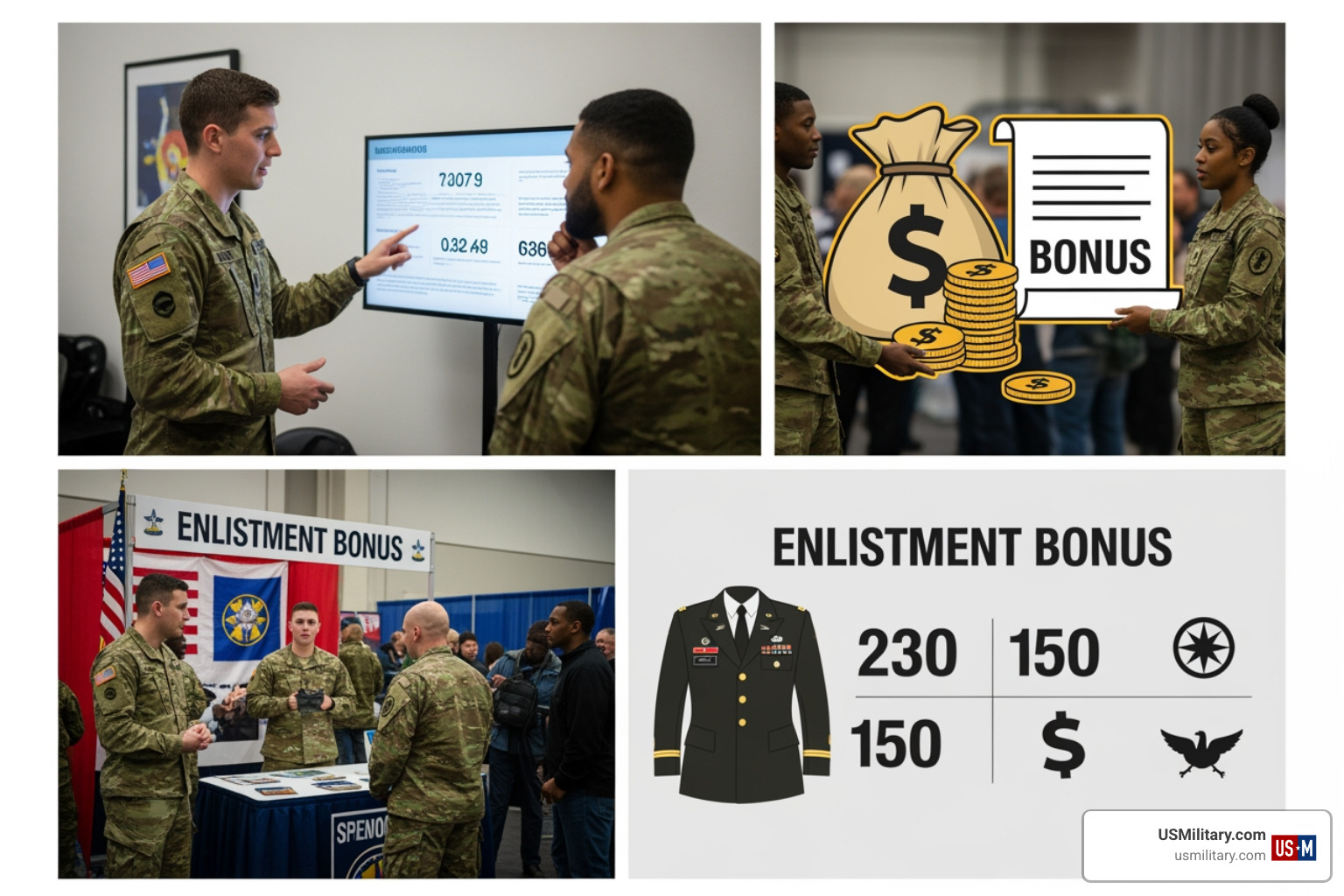 Military enlistment bonus