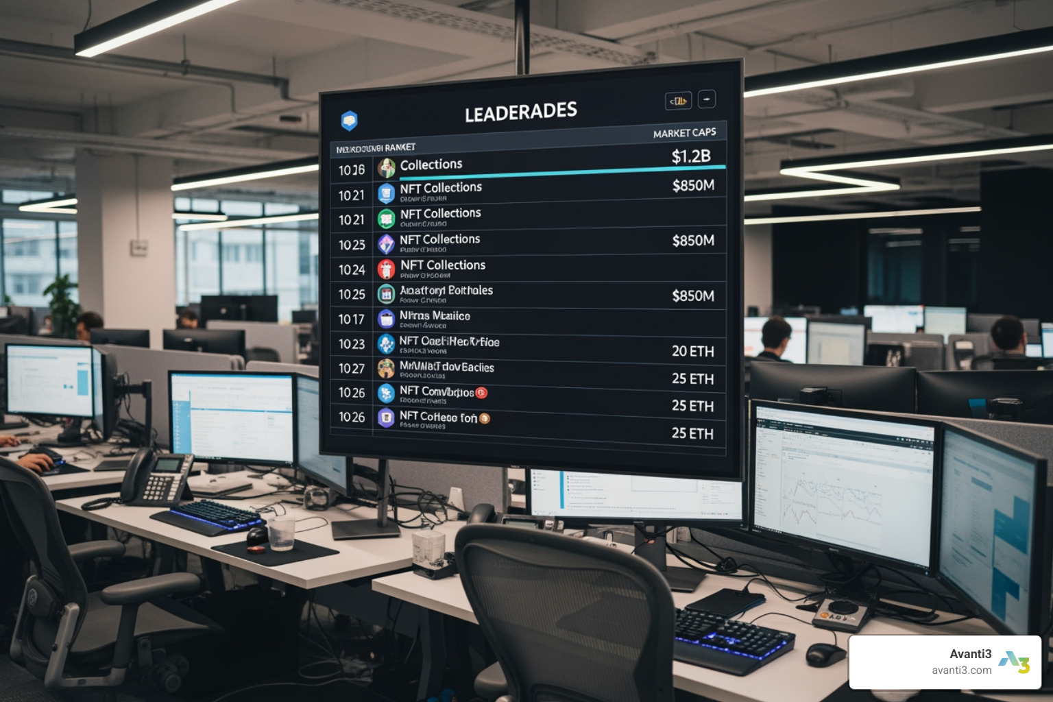 NFT collection ranking - nft market cap
