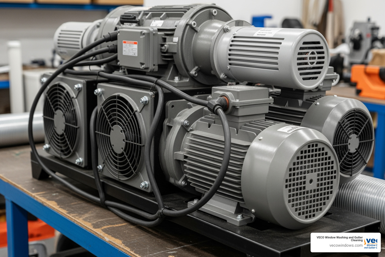 high powered vacuum motor assembly for commercial gutter cleaning - commercial gutter cleaner high powered vacuum motor assembly for commercial gutter cleaning - commercial gutter cleaner