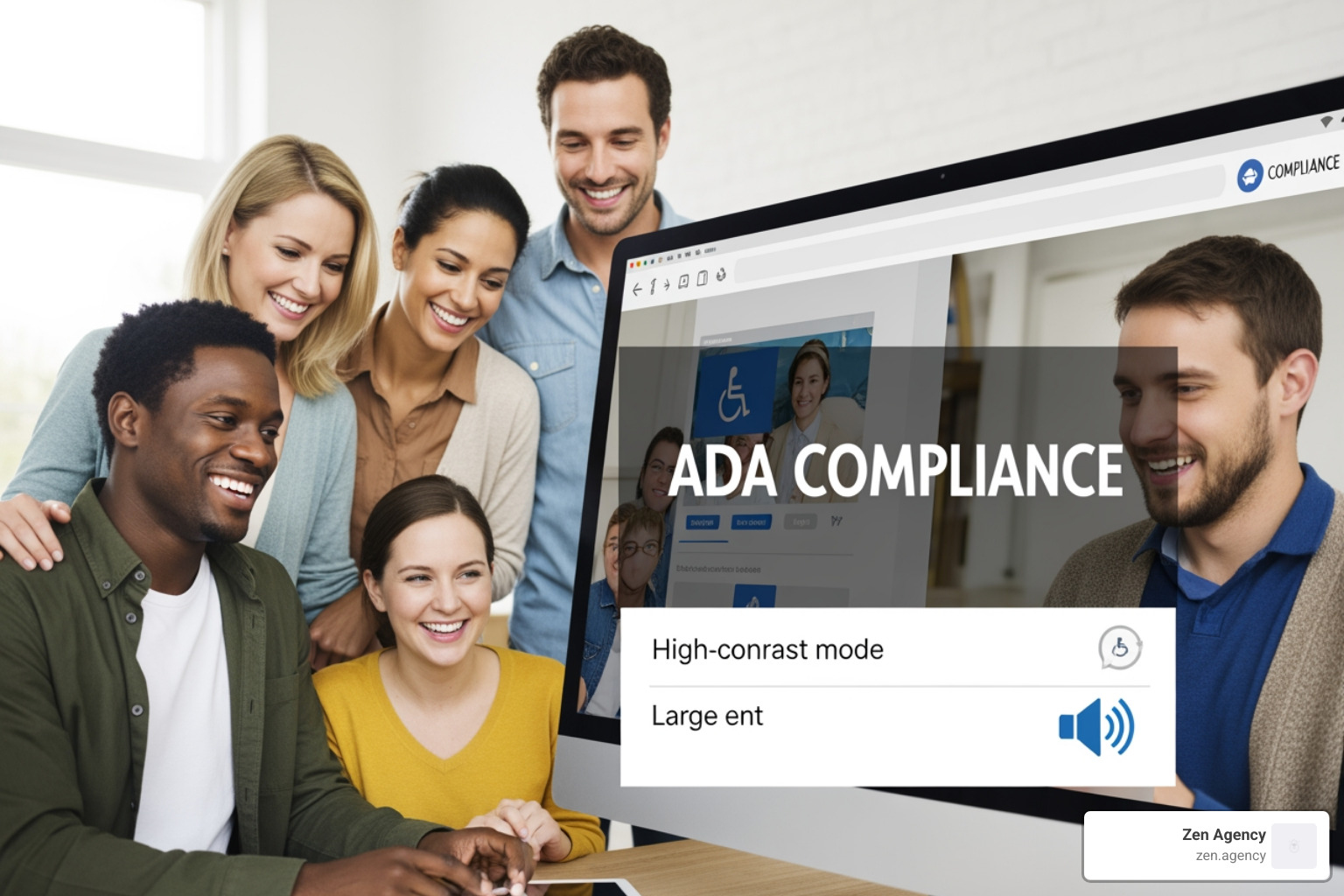 website accessibility interface showing options for contrast and font size - ada compliance website website accessibility interface showing options for contrast and font size - ada compliance website