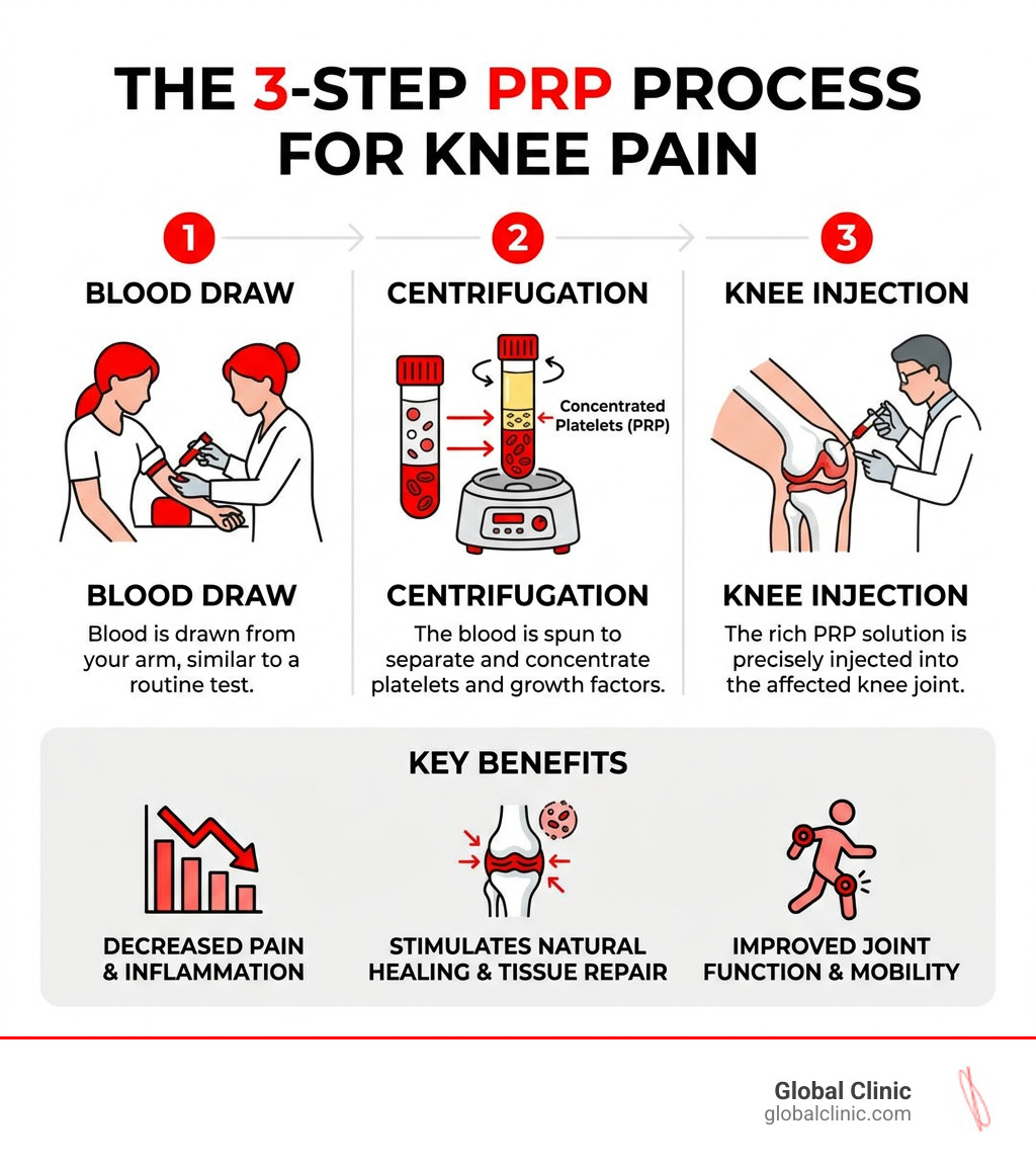 3-step PRP process: blood draw, centrifugation, and knee injection with key benefits - protein rich plasma injections knee 3-step PRP process: blood draw, centrifugation, and knee injection with key benefits - protein rich plasma injections knee