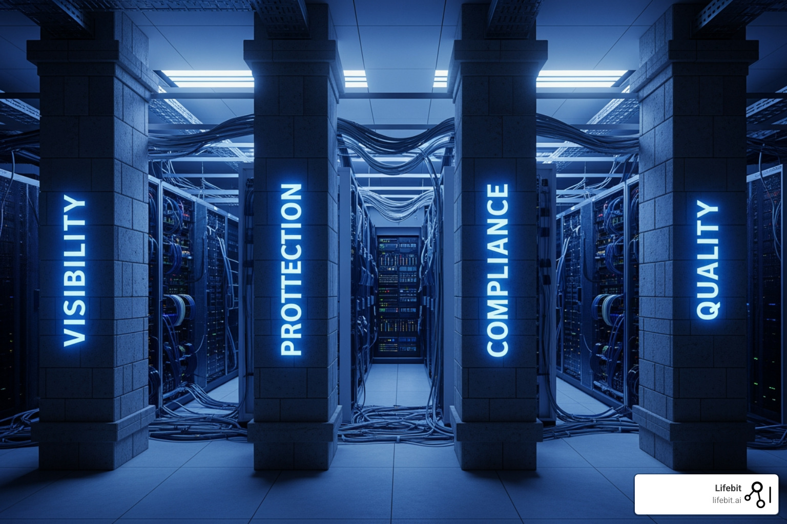 The four pillars of secure cloud data governance: Visibility, Protection, Compliance, and Quality - secure cloud data The four pillars of secure cloud data governance: Visibility, Protection, Compliance, and Quality - secure cloud data