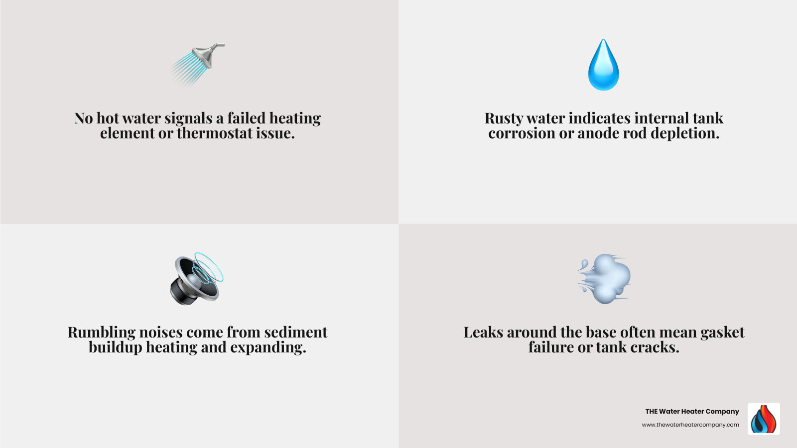 Infographic showing top signs you need water heater repair in Burbank CA and what to do next - water heater repair in Infographic showing top signs you need water heater repair in Burbank CA and what to do next - water heater repair in