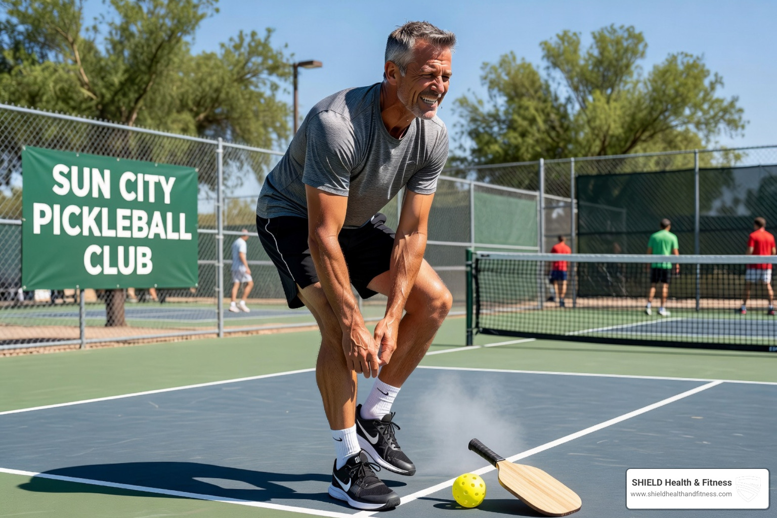 Foot pain pickleball
