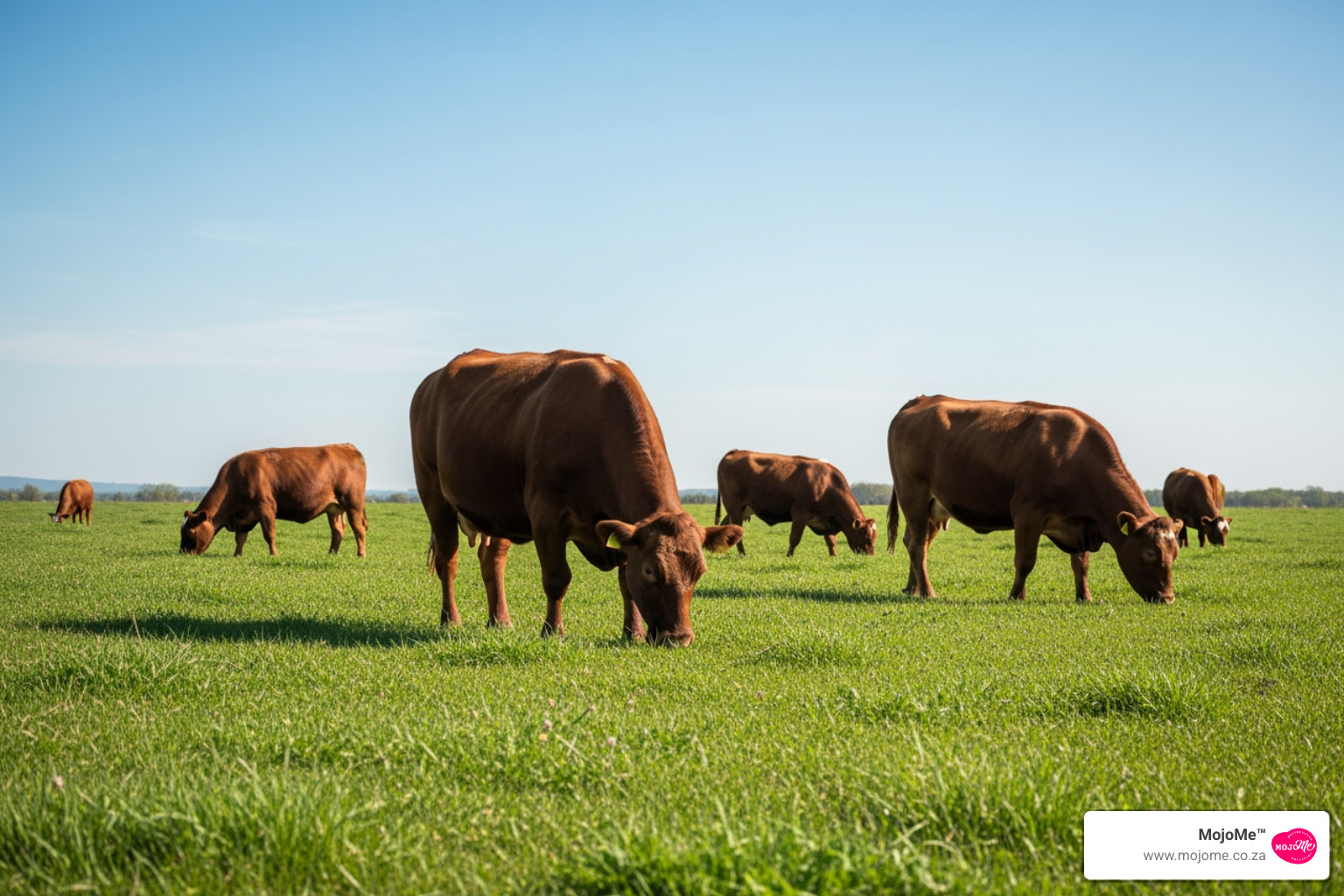 Grass fed cattle in a South African pasture providing high quality bovine collagen - is bovine or fish collagen better Grass fed cattle in a South African pasture providing high quality bovine collagen - is bovine or fish collagen better