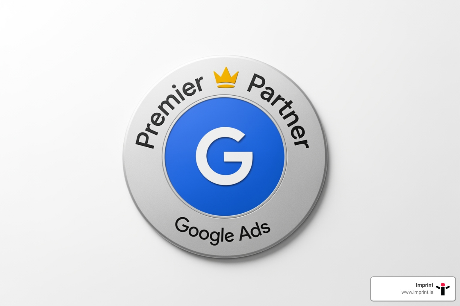 Google Premier Partner badge representing elite agency status - google ads expert agency
