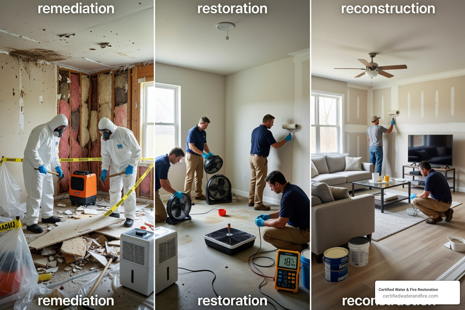 restoration vs remediation vs reconstruction property damage recovery - restoration vs remediation vs reconstruction