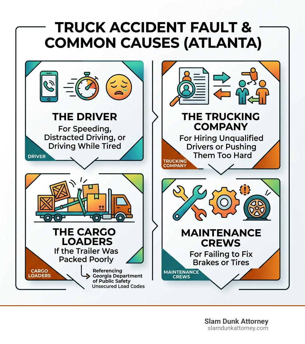 A business-casual attorney in a polo shirt (no tie) sitting with a Hispanic client in a Duluth, Georgia office, discussing paperwork with a basketball-themed paperweight on the desk. - truck accident lawyer Atlanta