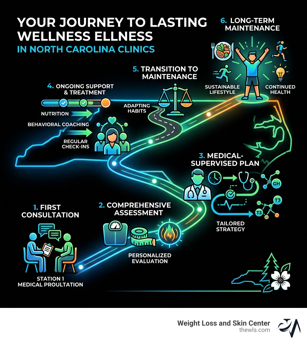 Journey from first consultation to long-term weight loss maintenance in North Carolina clinics - north carolina weight loss