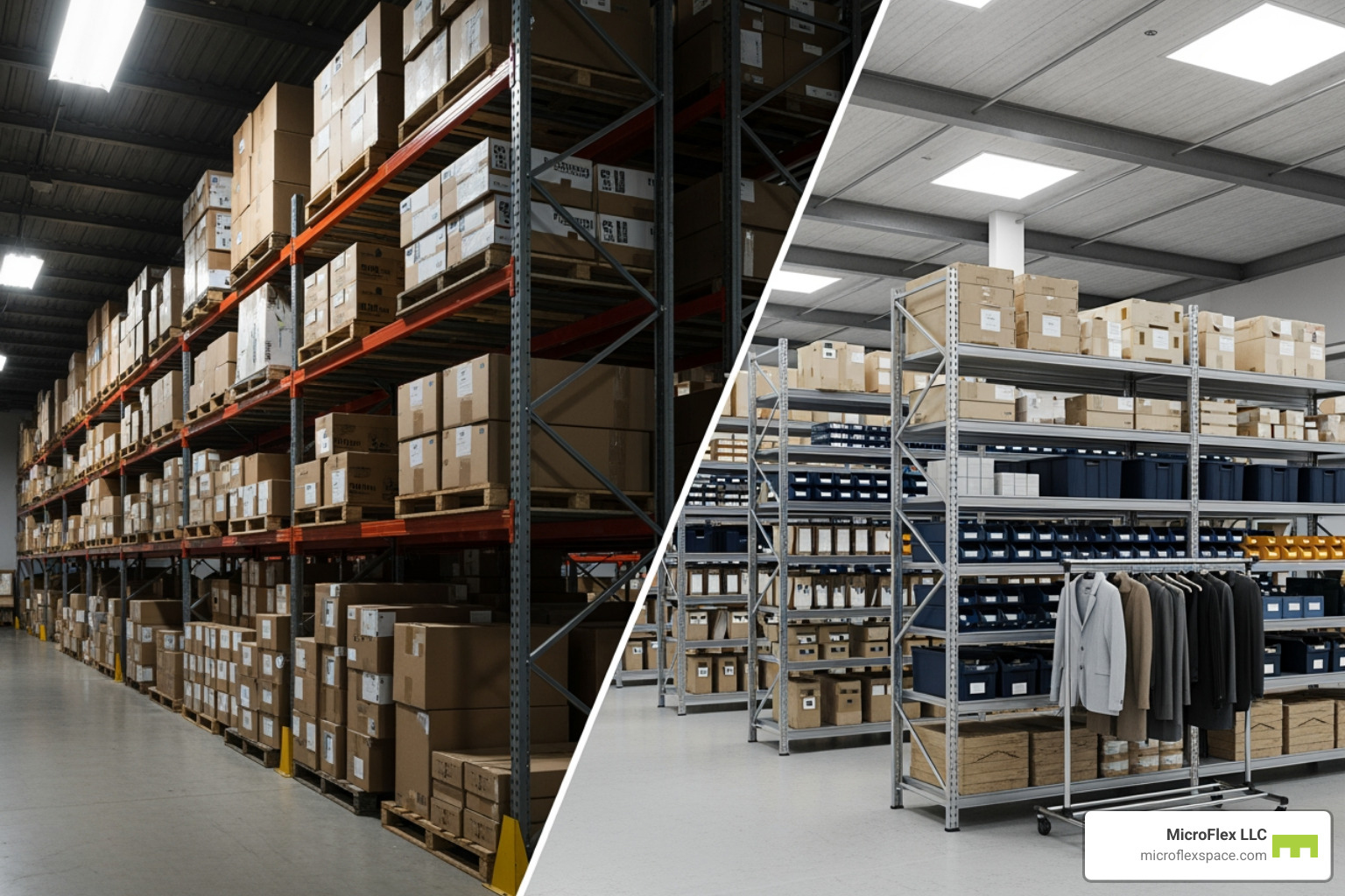 Comparison of traditional fixed shelving vs modular systems for business storage - Flexible storage options