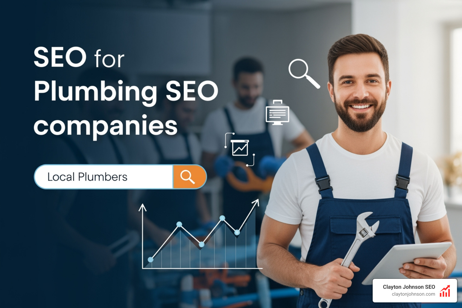 Google local search results for plumbing services showing Map Pack and organic listings - seo for plumbing companies