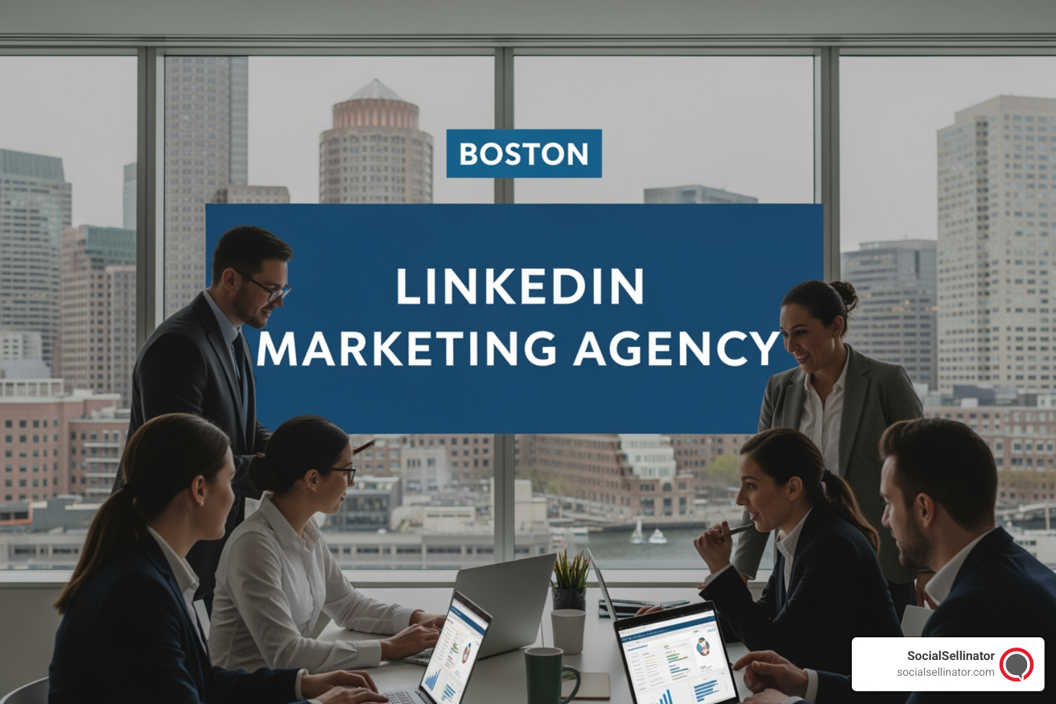 LinkedIn Ads Manager dashboard showing high conversion rates - LinkedIn marketing agency Boston