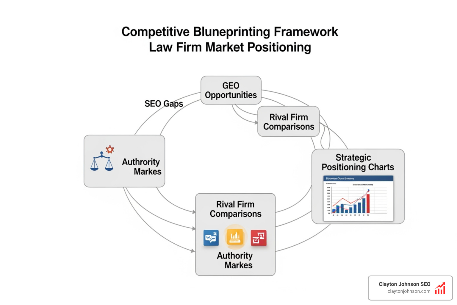 Competitive blueprinting framework for analyzing law firm market positioning - ai marketing for corporate lawyers companies